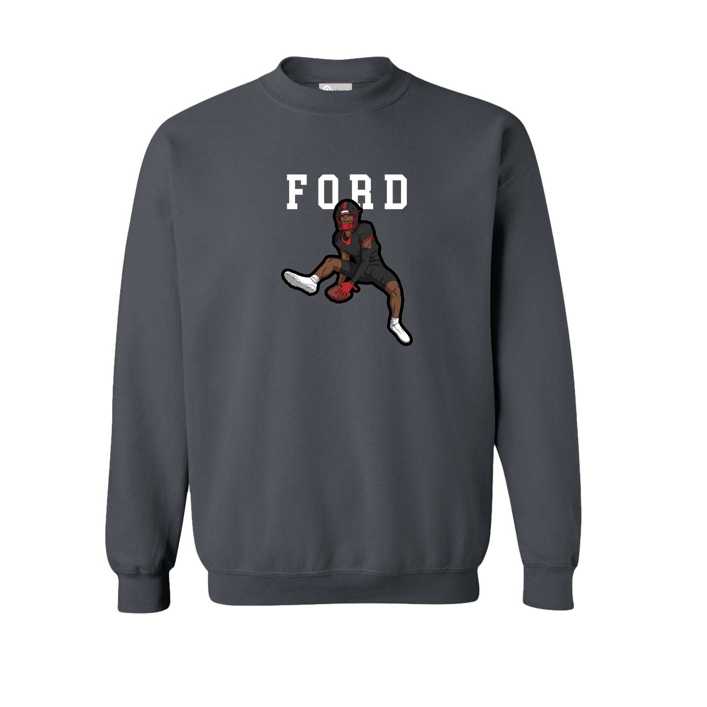 Fleece Crew — Shirsey in Grey