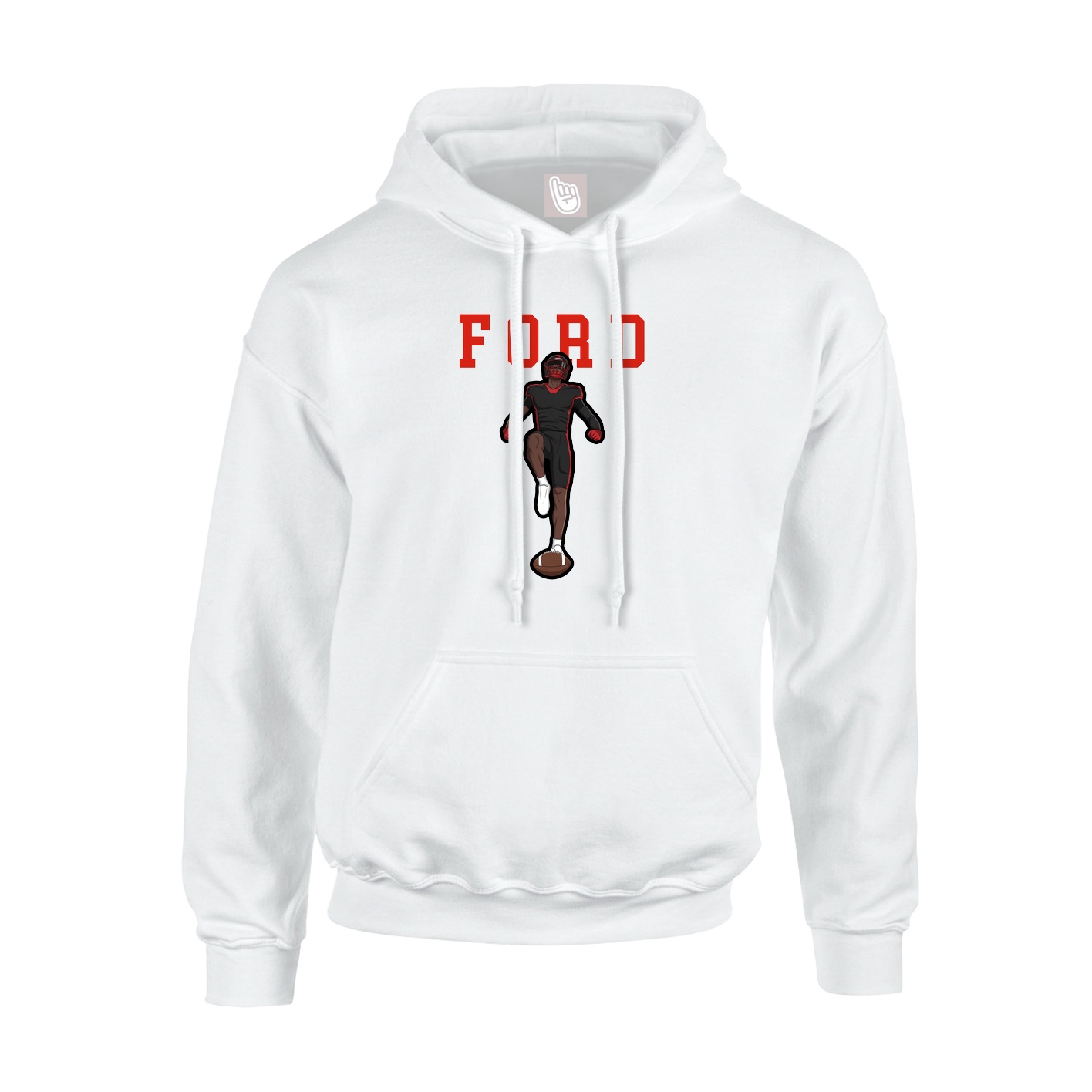 Youth Hoodie — Shirsey in White