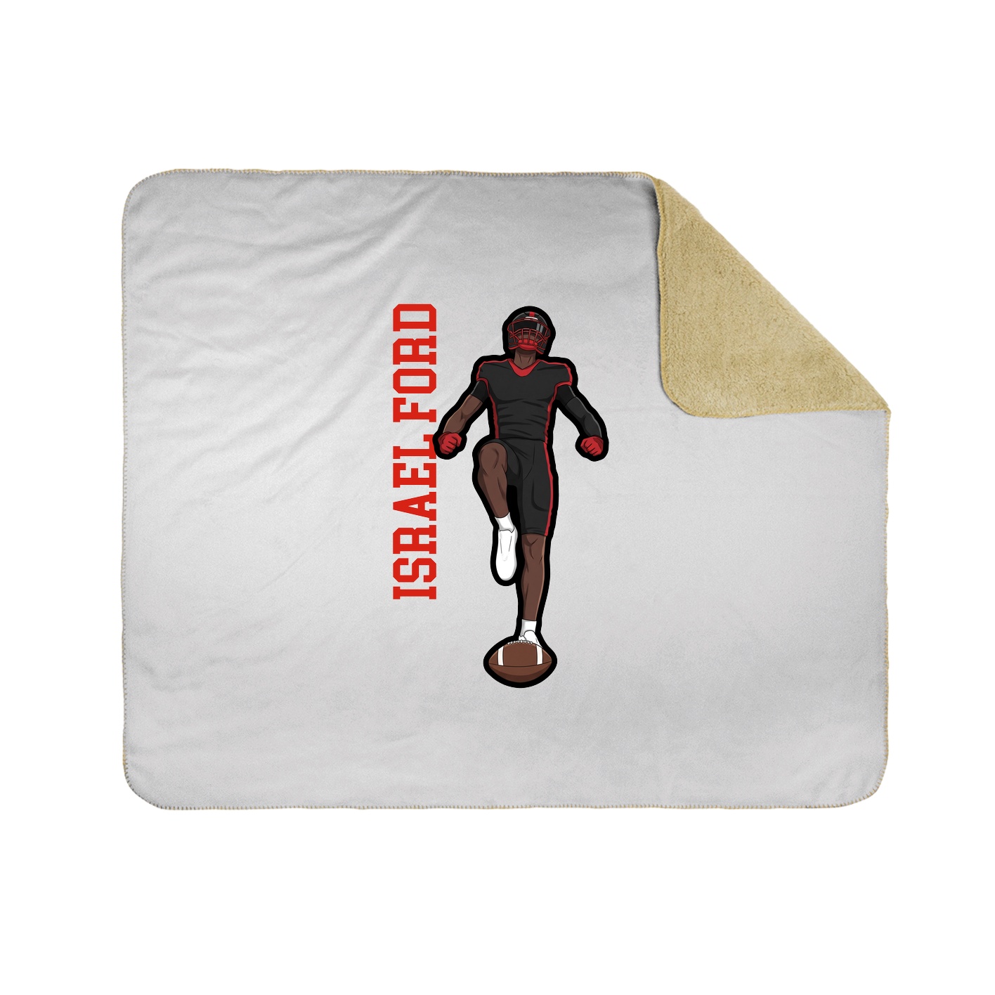 50x60 Sherpa Lined Throw Blanket