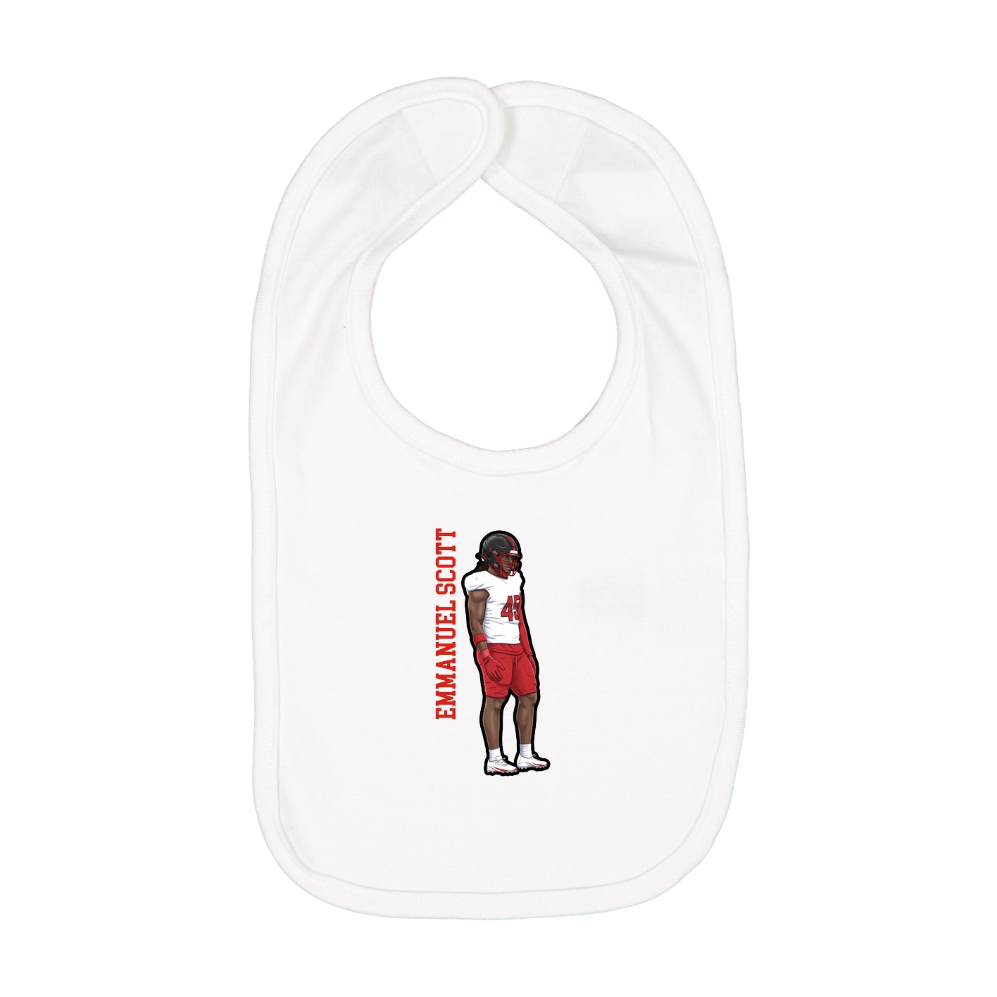Infant Bib — Classic in White