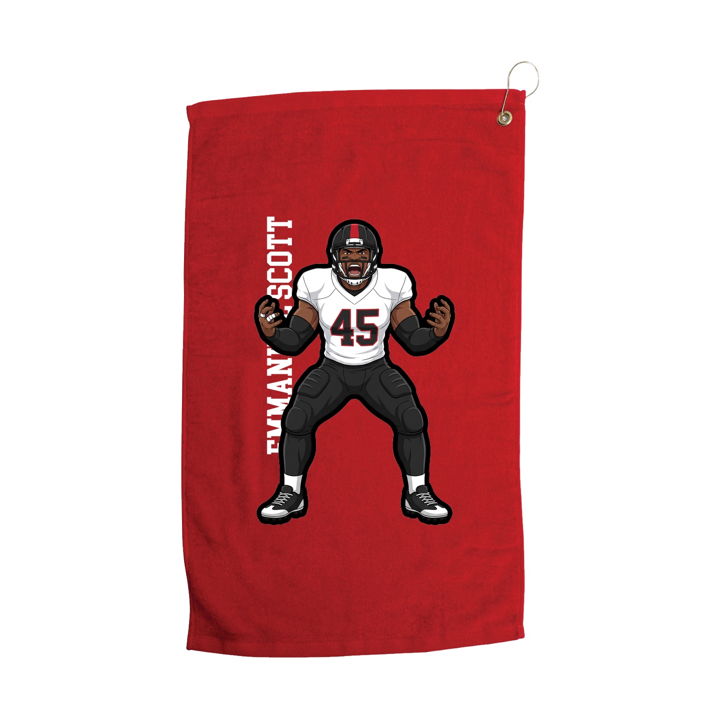 Golf Towel — Classic in Red