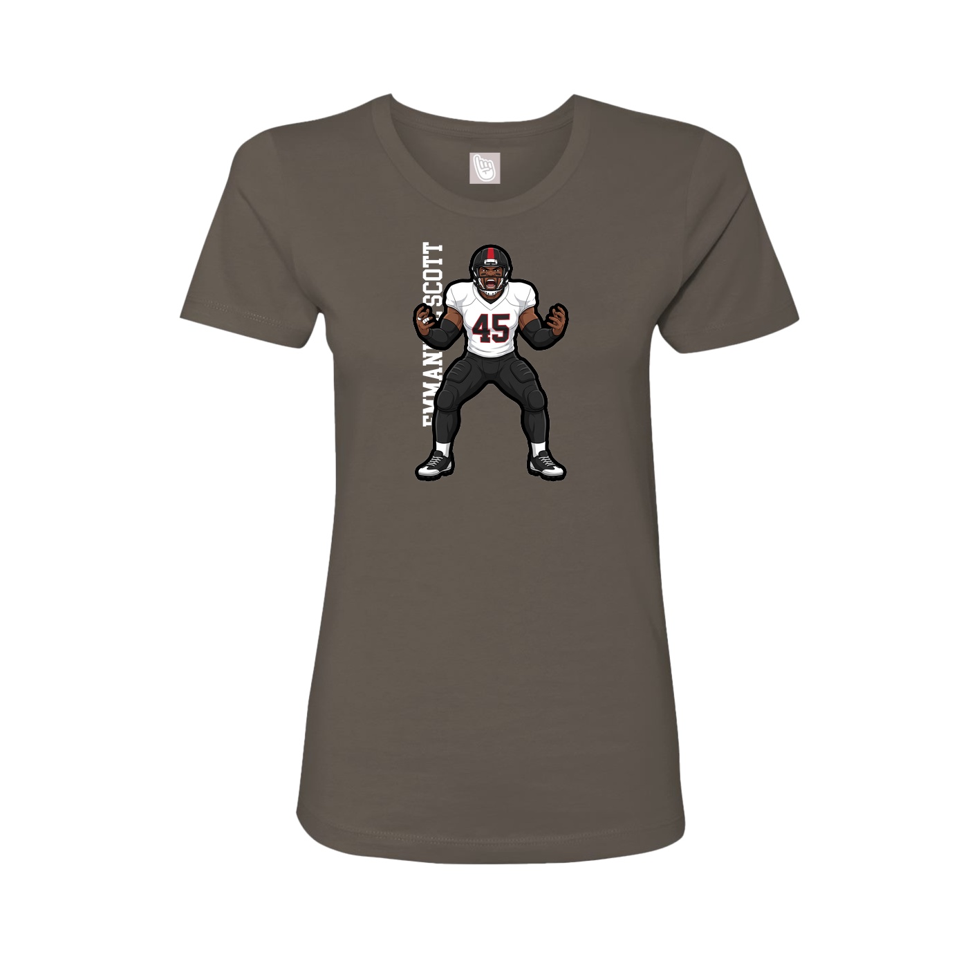 Fitted Women's Tee — Classic in Grey