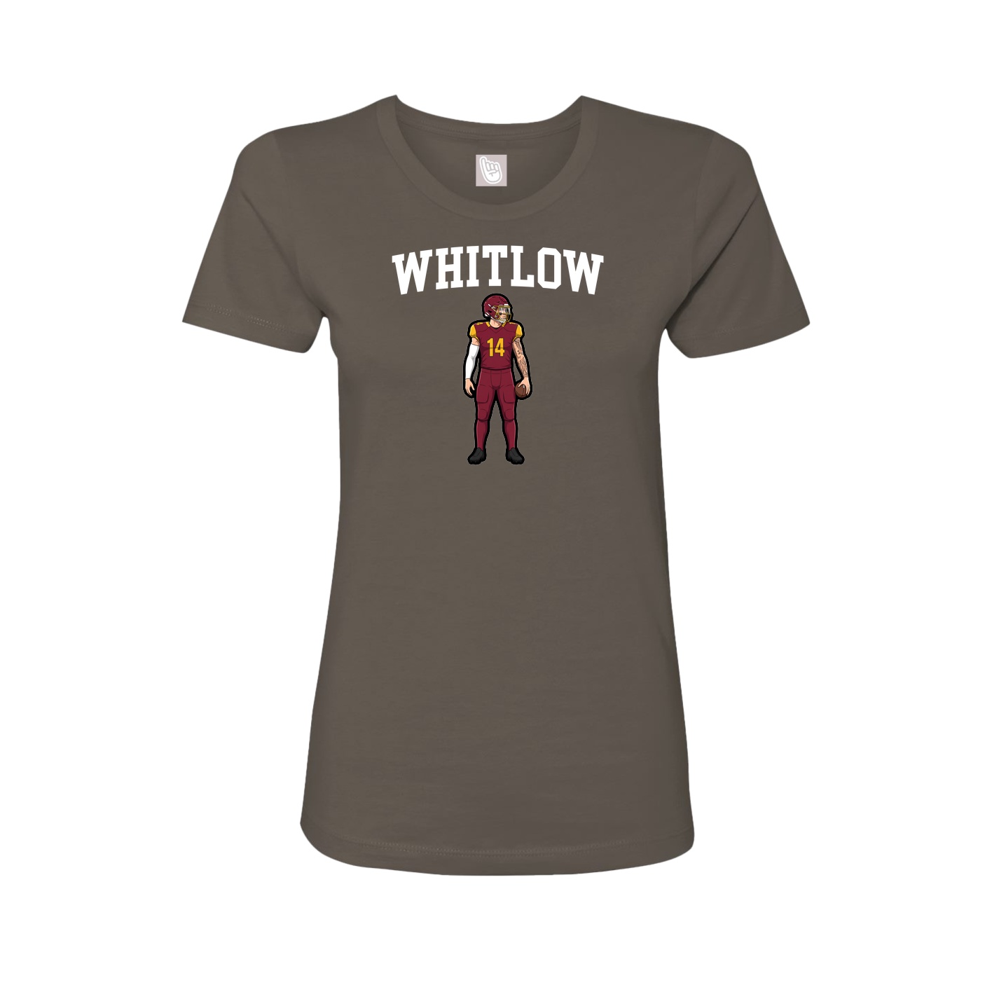 Fitted Women's Tee — Shirsey in Grey