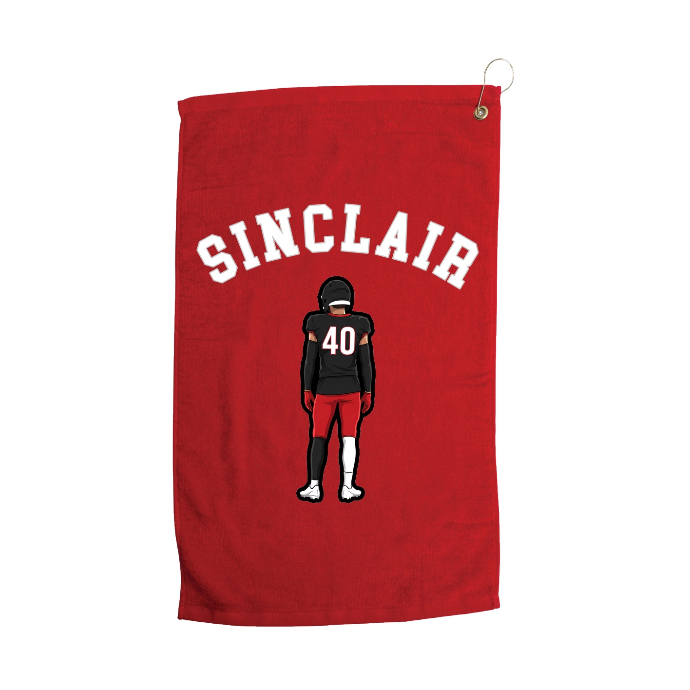 Golf Towel — Shirsey Arch in Red