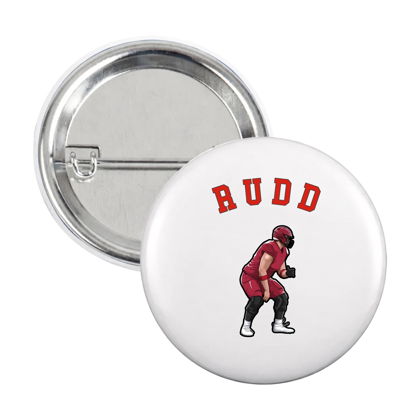 Game Day Button — Shirsey Arch in White