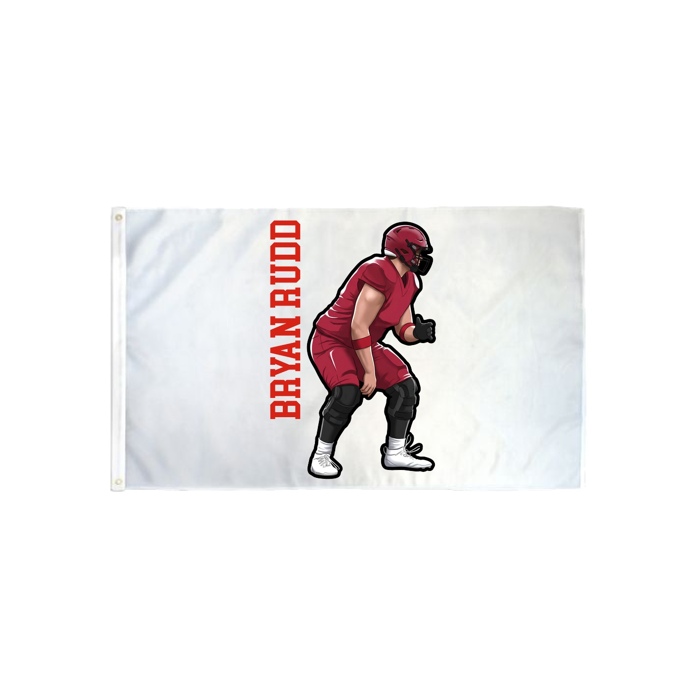 3x5 Flag — Name Vertical in Classic