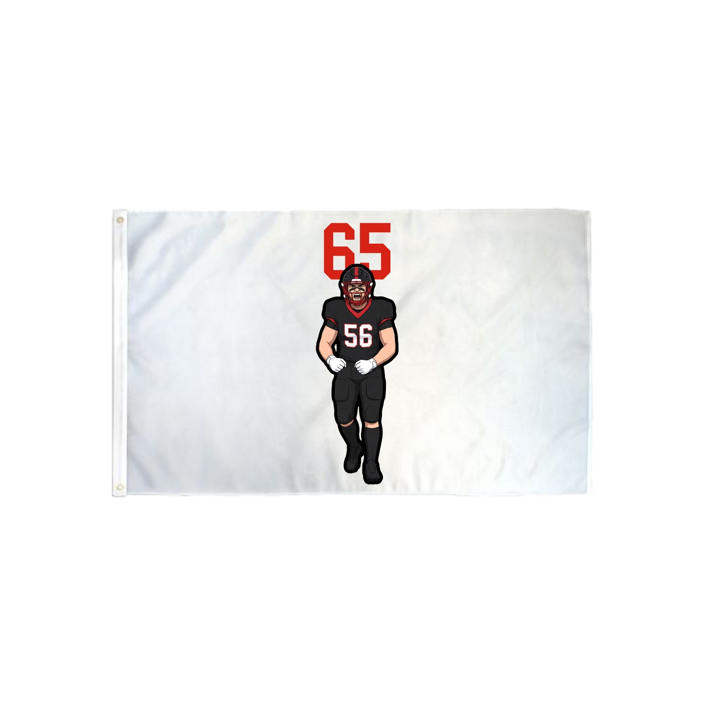 3x5 Flag — Number Top in Classic
