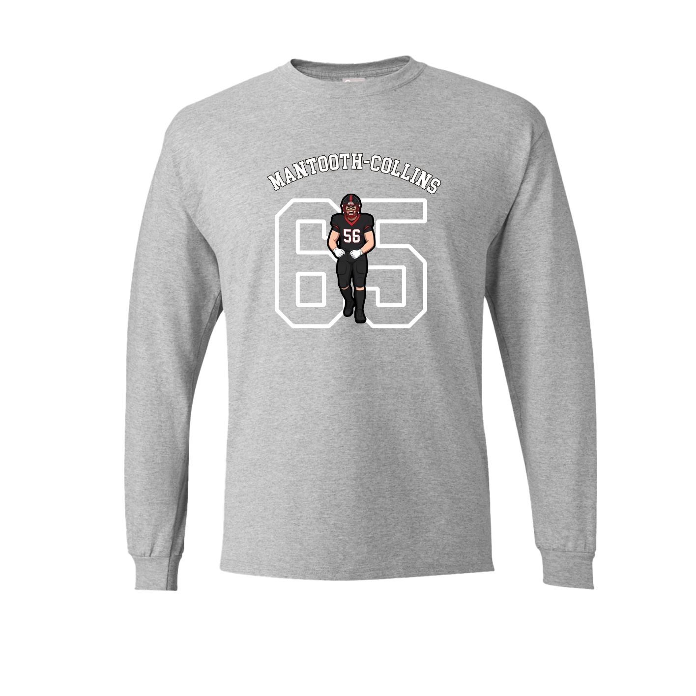 Long Sleeve Tee — Shirsey Arch in Grey