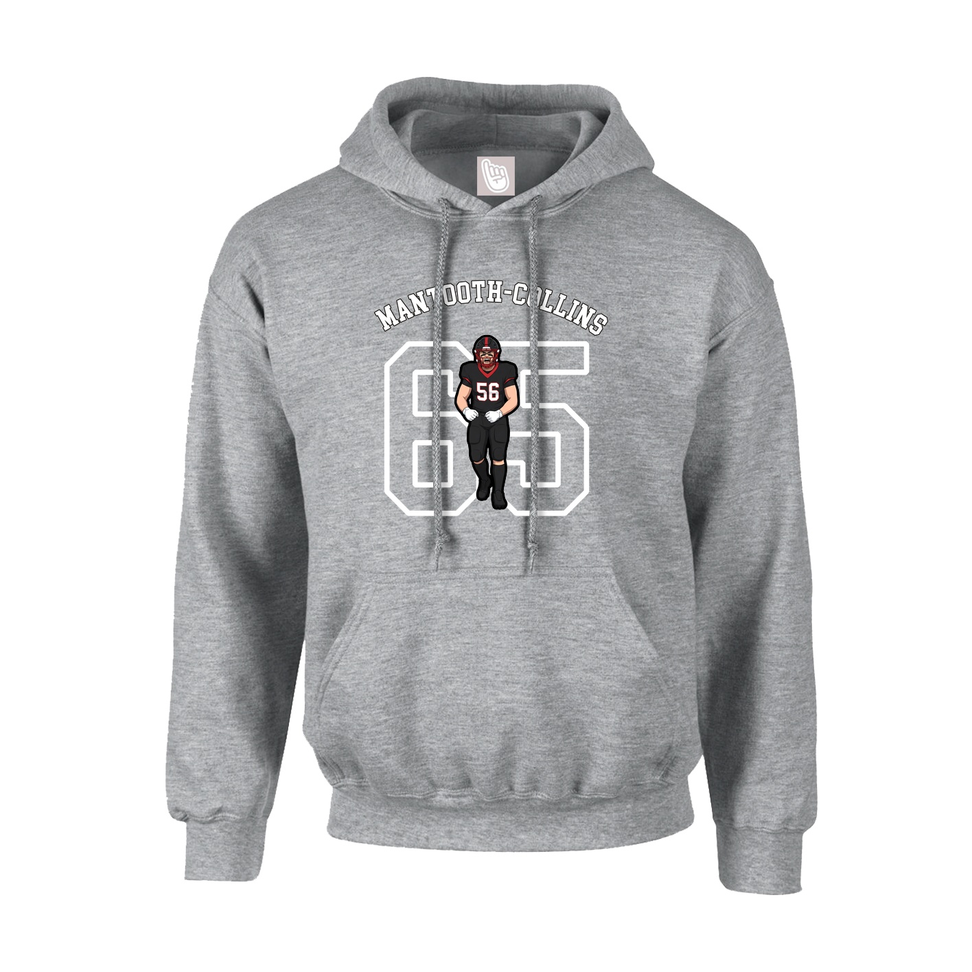 Youth Hoodie — Shirsey Arch in Grey