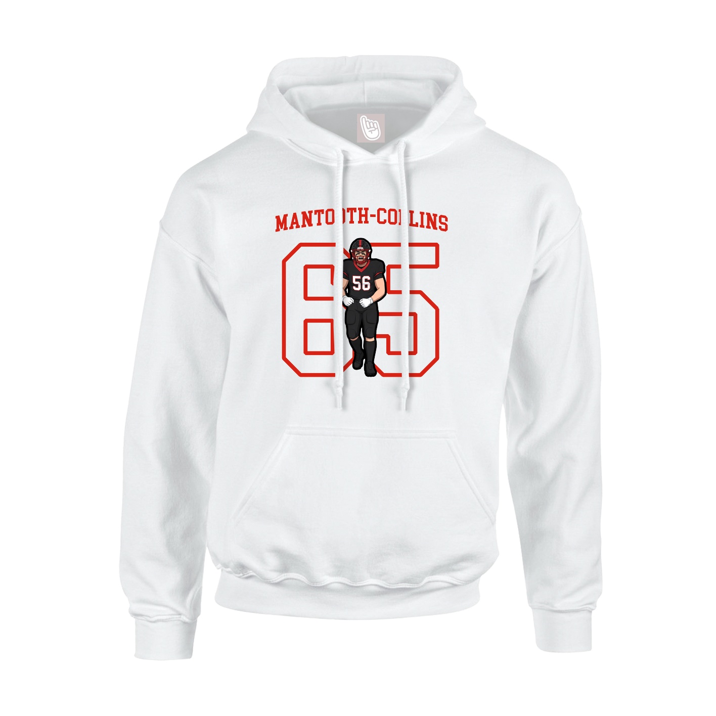 Youth Hoodie — Shirsey in White