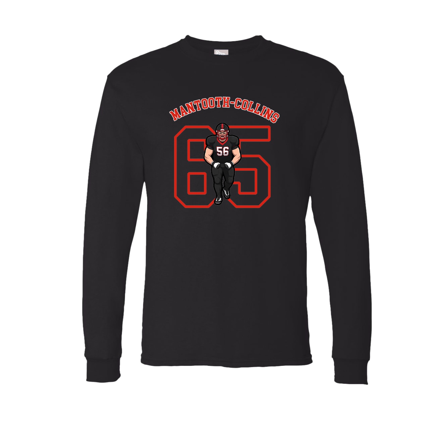 Long Sleeve Tee — Shirsey Arch in Black