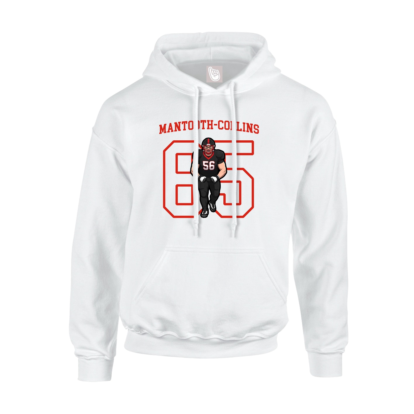 Youth Hoodie — Shirsey in White