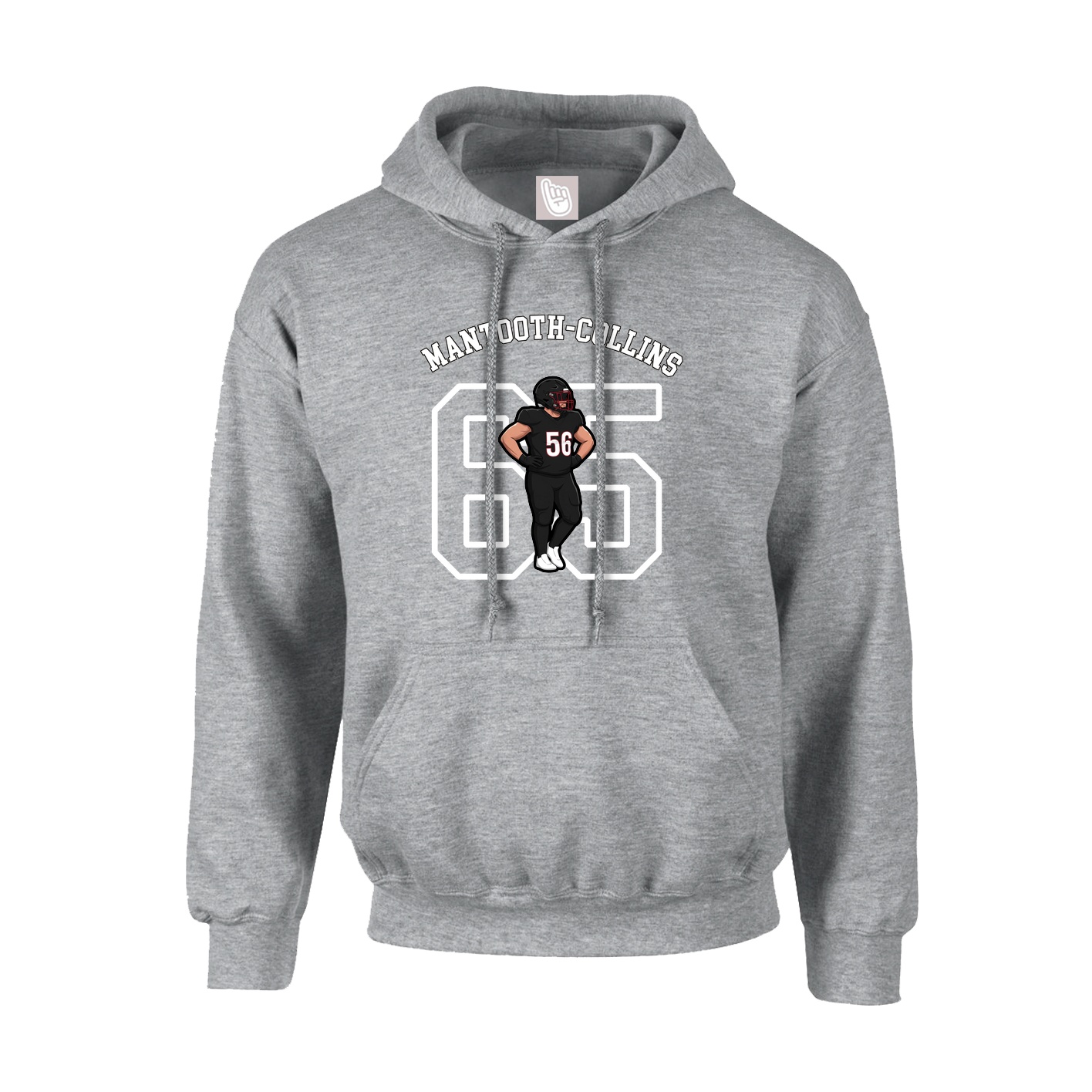 Hoodie — Shirsey Arch in Grey