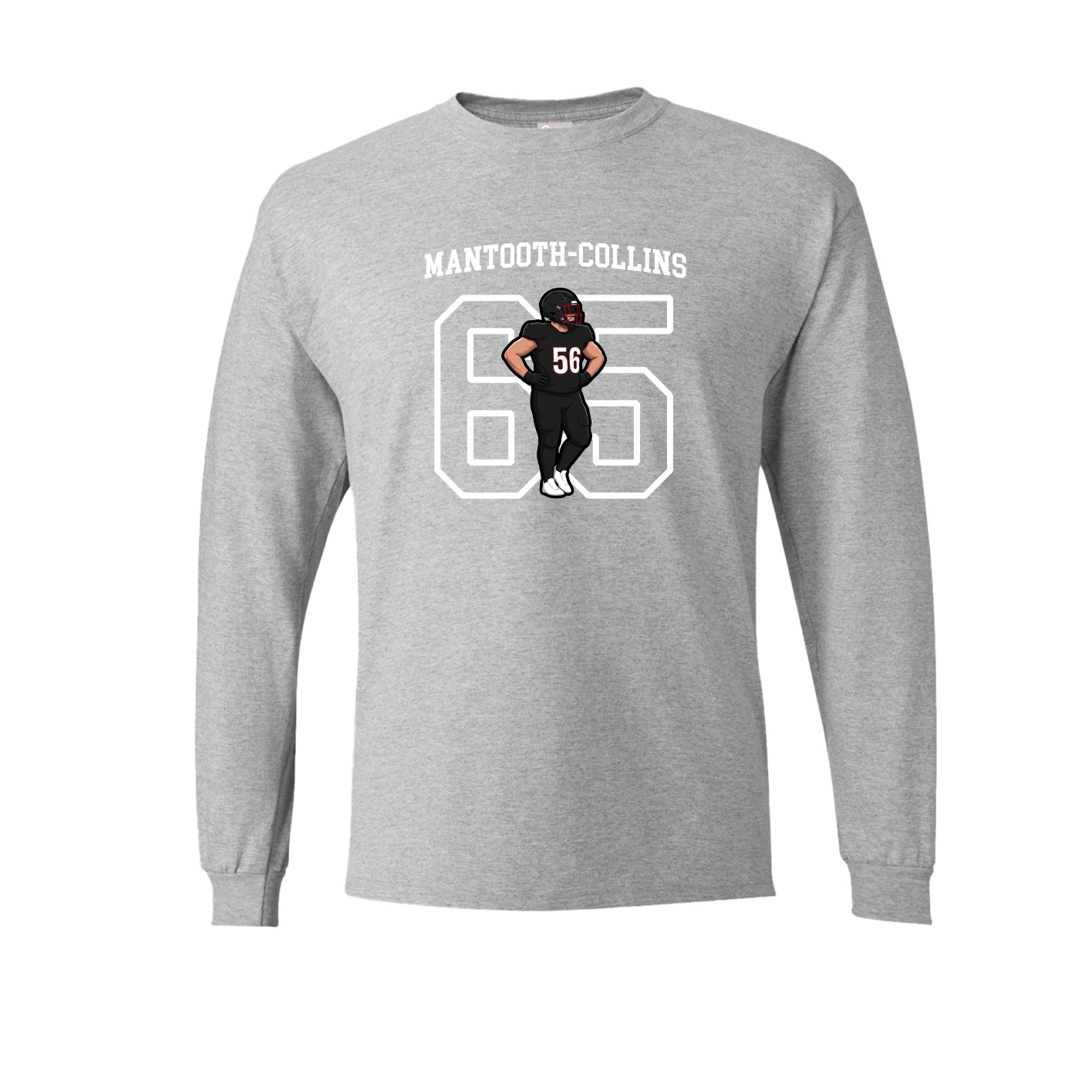 Long Sleeve Tee — Shirsey in Grey