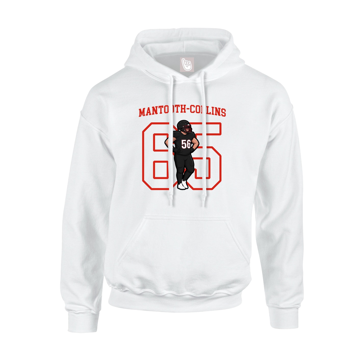 Youth Hoodie — Shirsey in White
