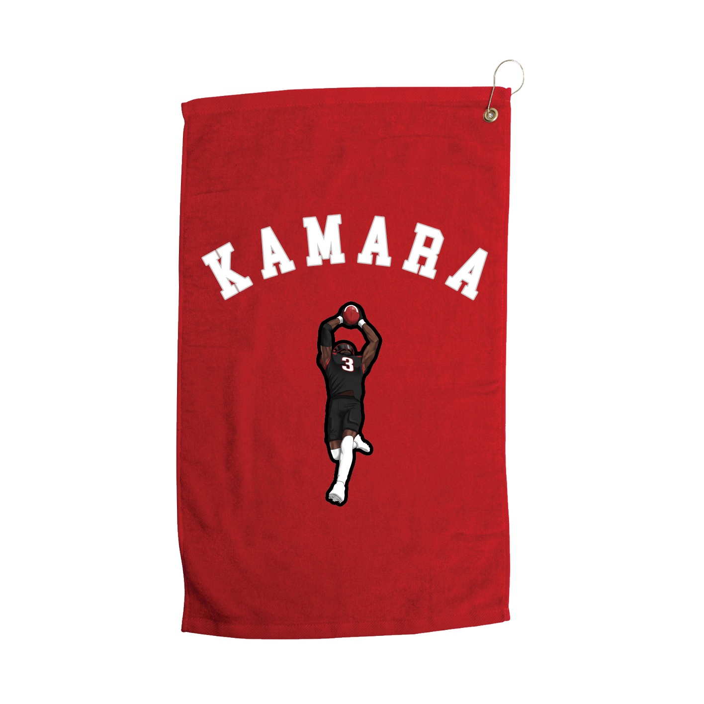 Golf Towel — Shirsey Arch in Red