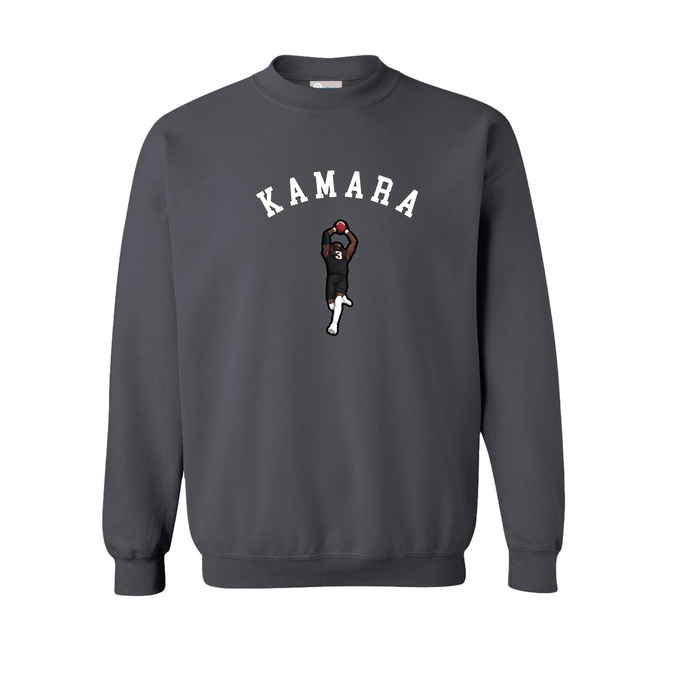 Fleece Crew — Shirsey Arch in Grey
