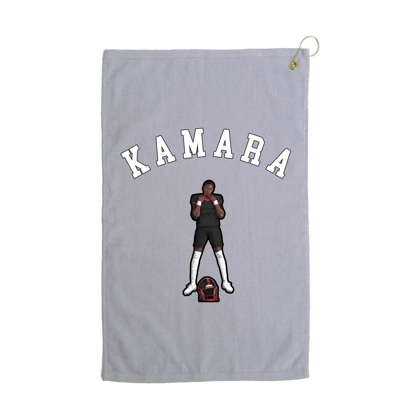 Golf Towel — Shirsey Arch in Grey