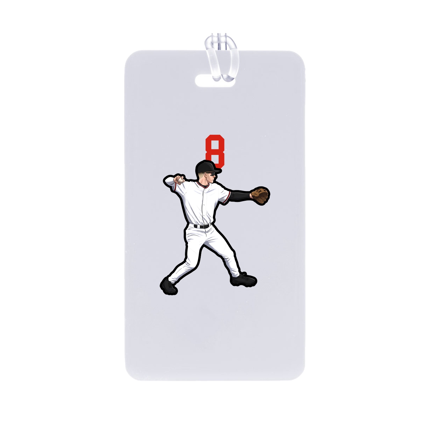 Bag Tag — Number Top in Classic
