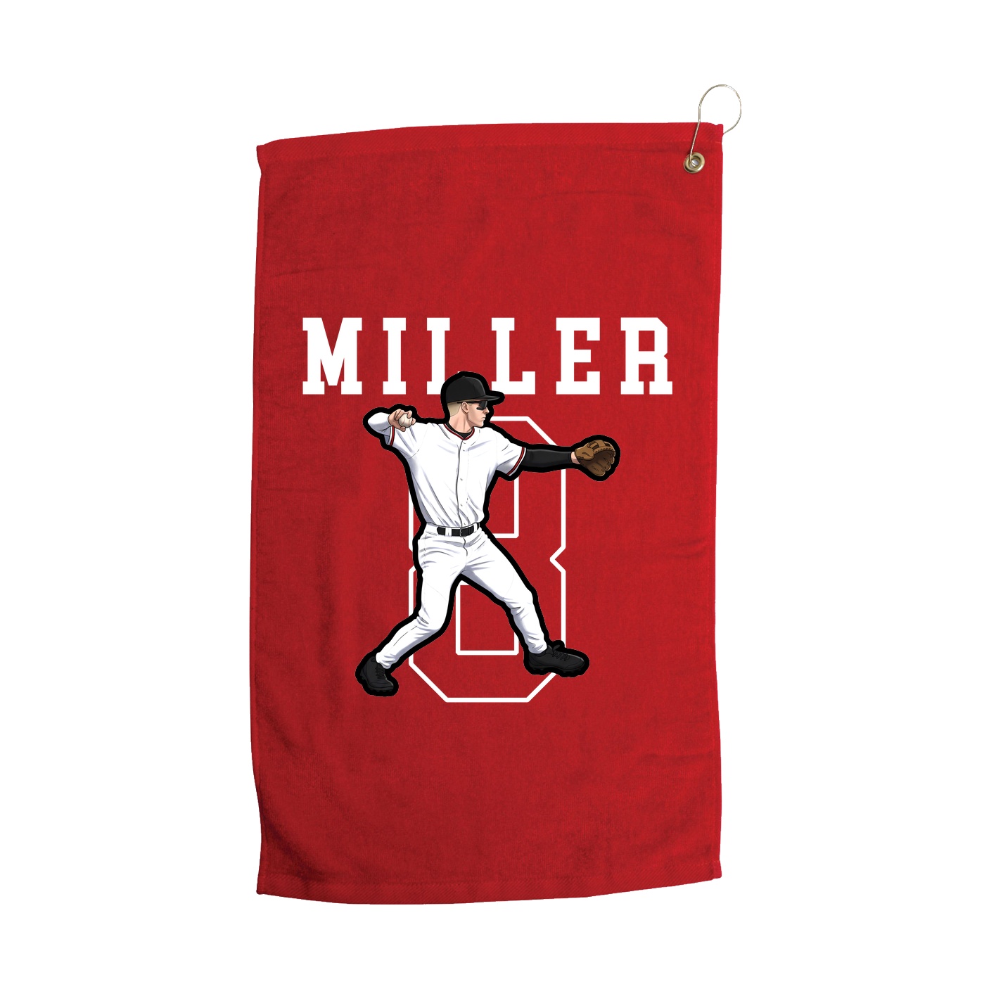 Golf Towel — Shirsey in Red