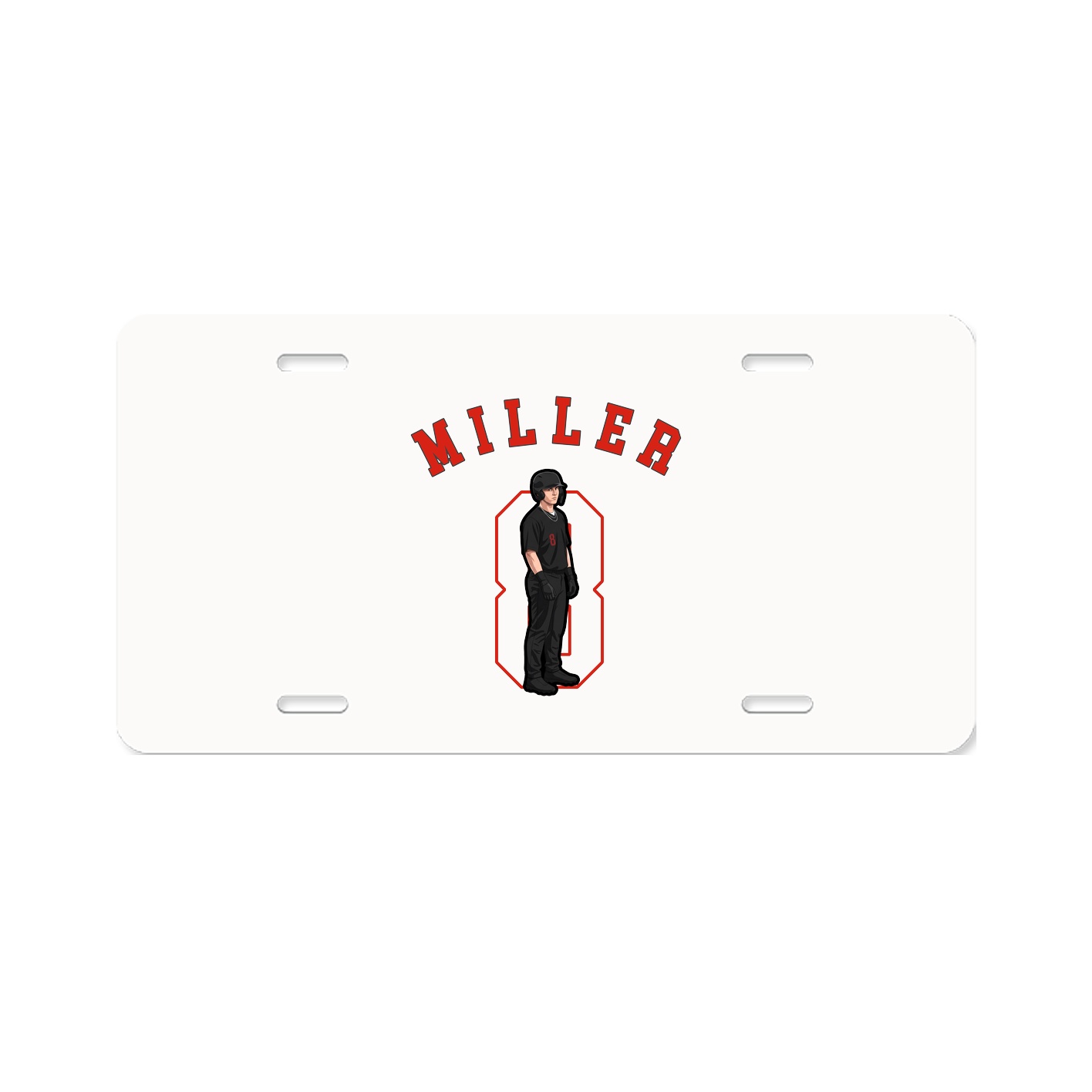 License Plate — Shirsey Arch in Classic