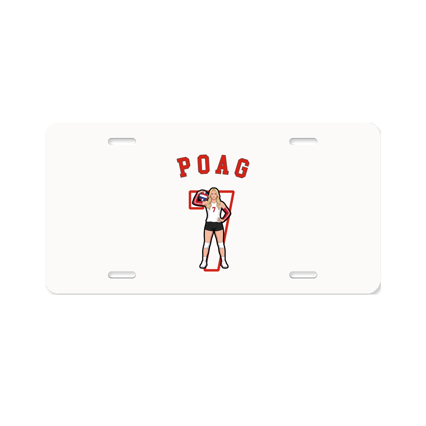 License Plate — Shirsey Arch in Classic