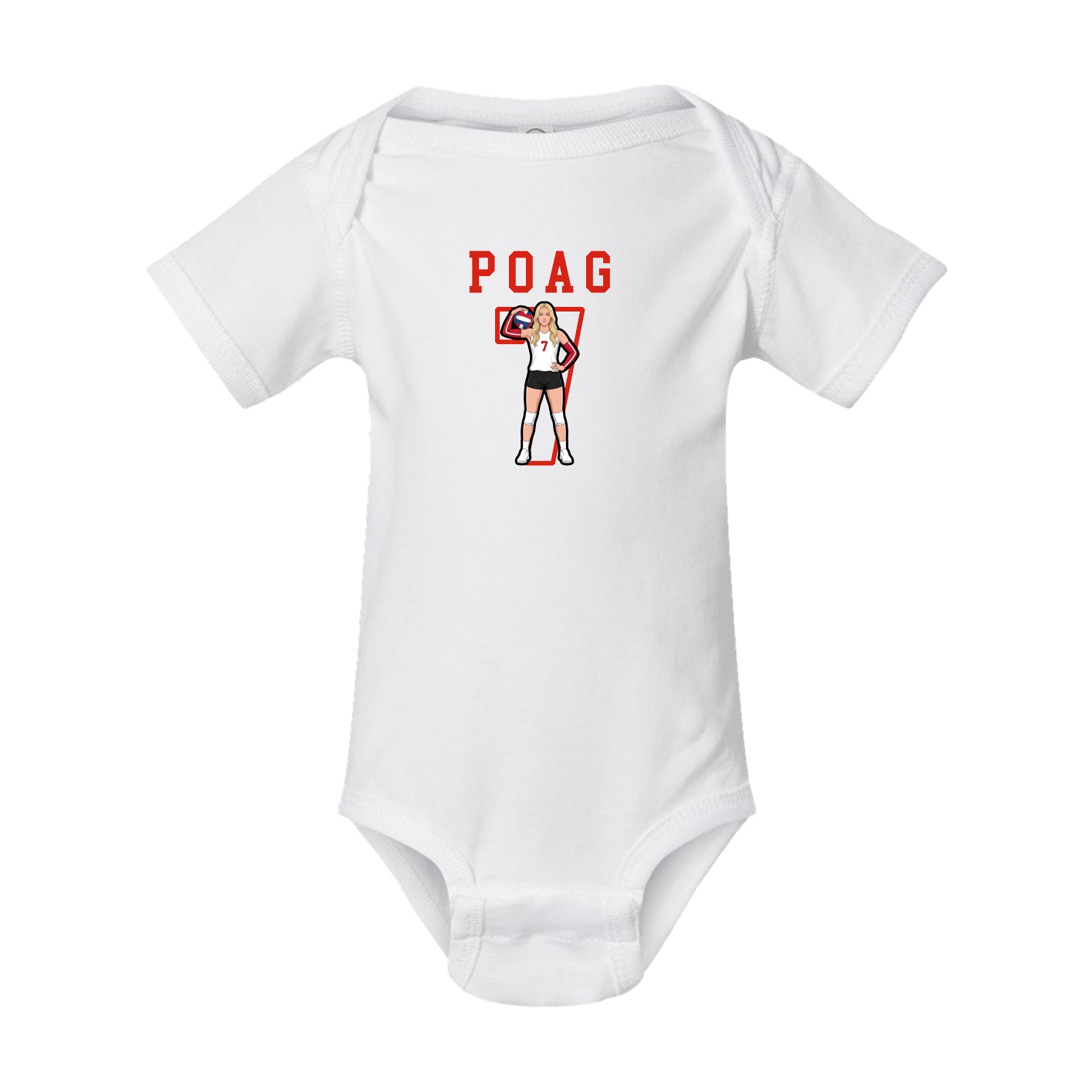 Baby Onesie — Shirsey in White