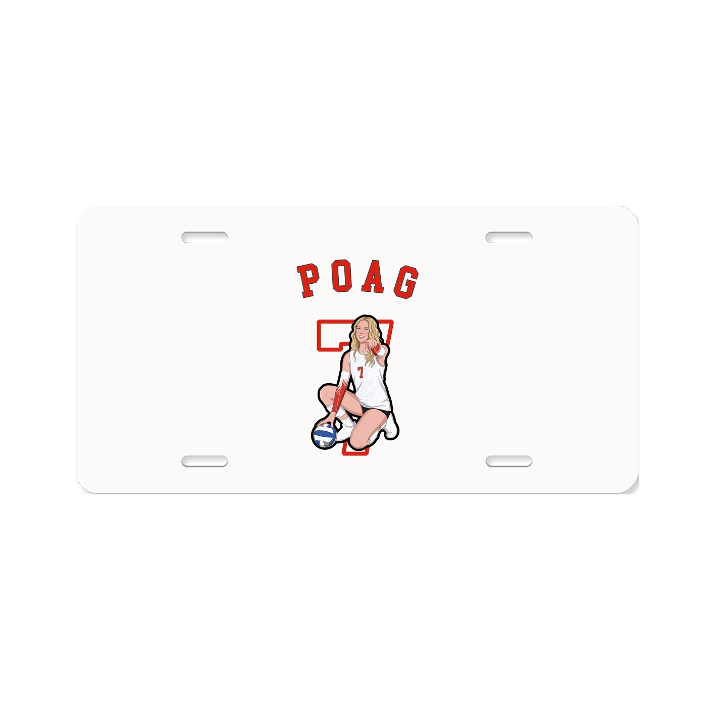License Plate — Shirsey Arch in Classic