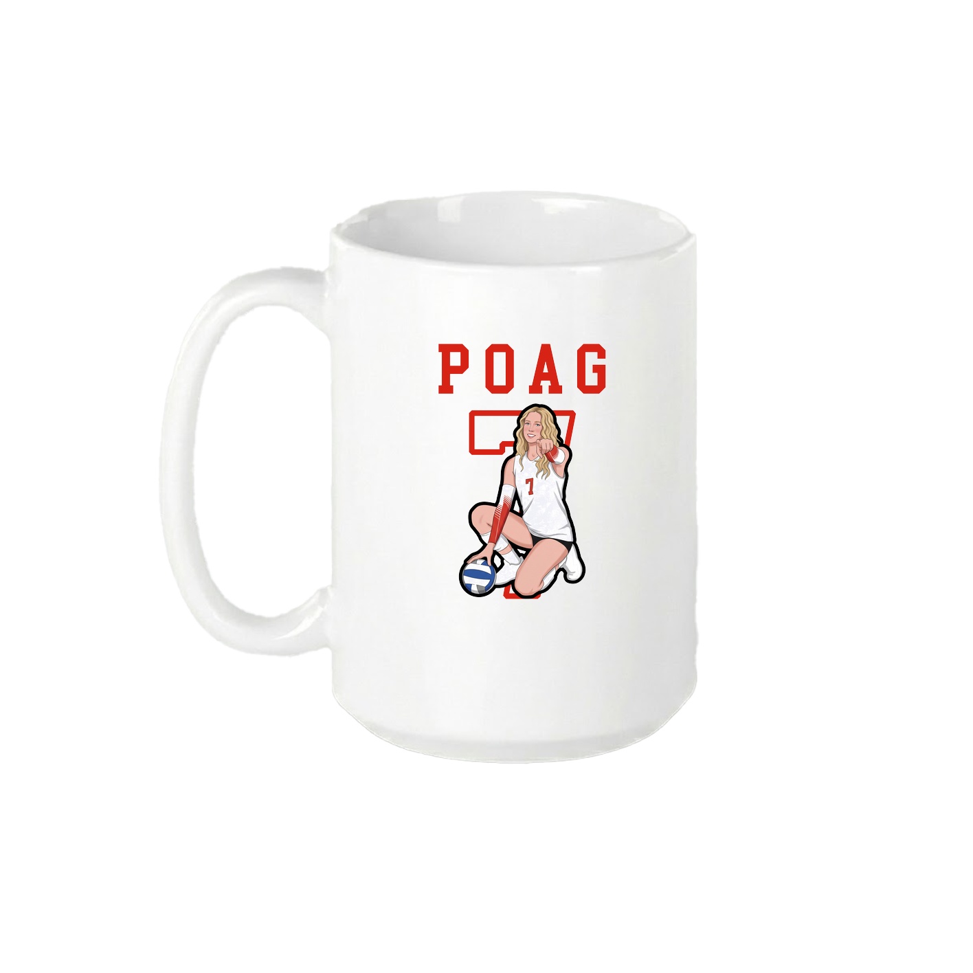 15oz Coffee Mug — Shirsey in White