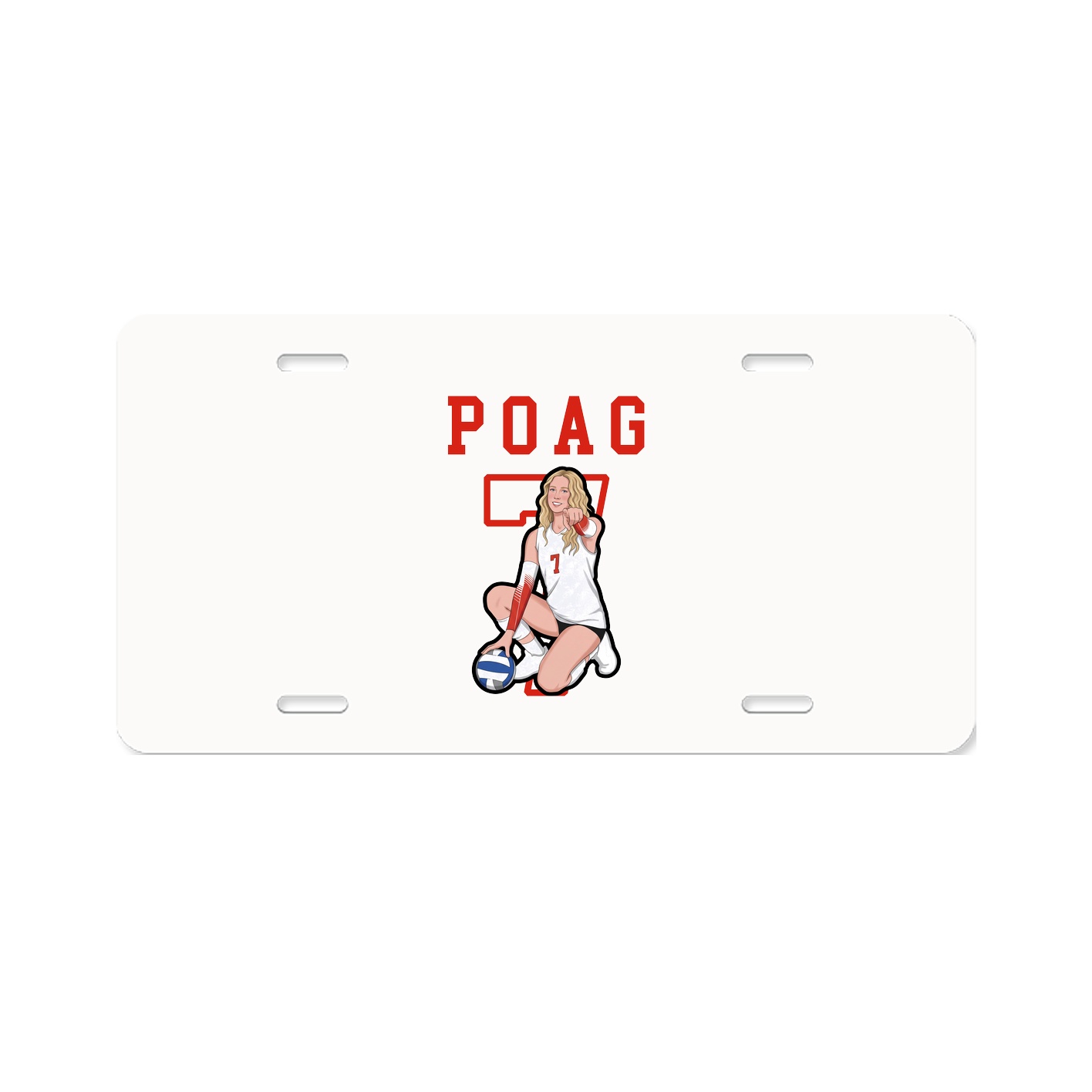 License Plate — Shirsey in Classic