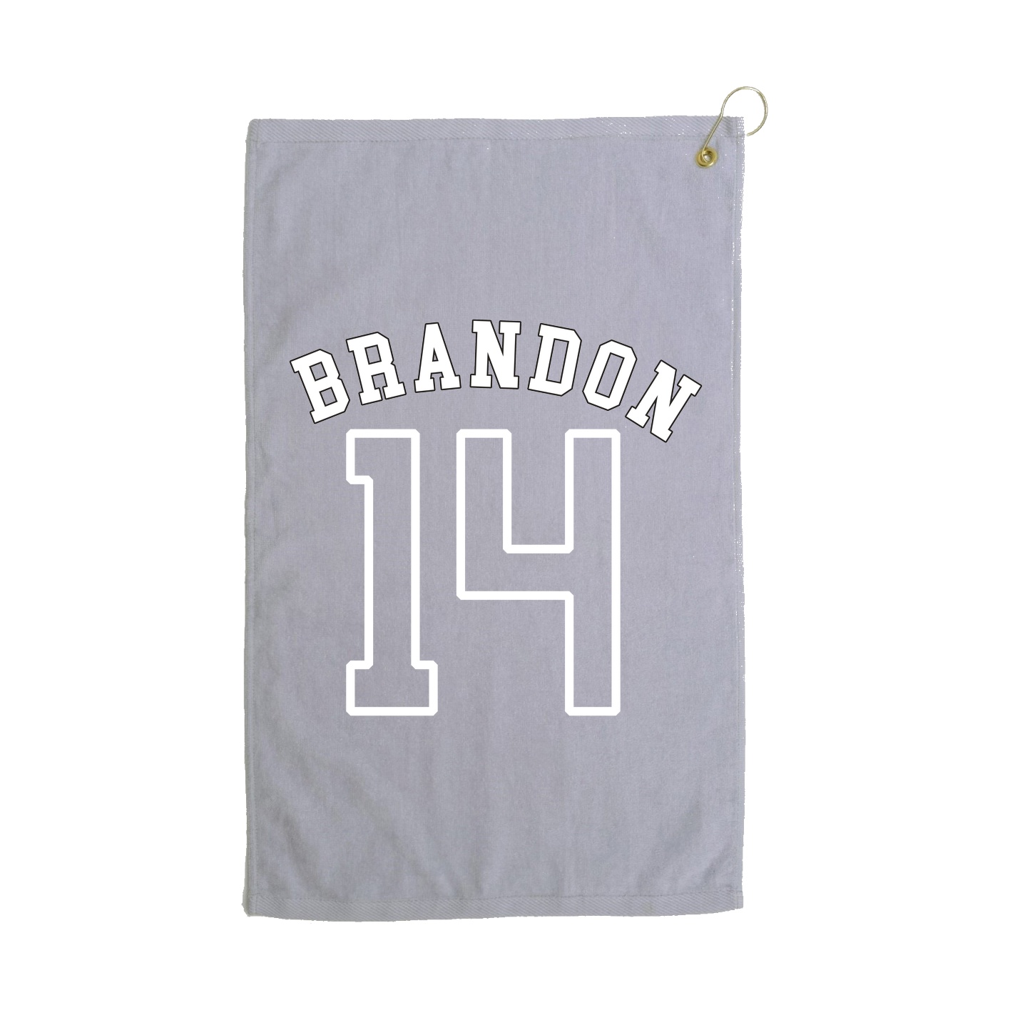 Golf Towel — Shirsey Arch in Grey