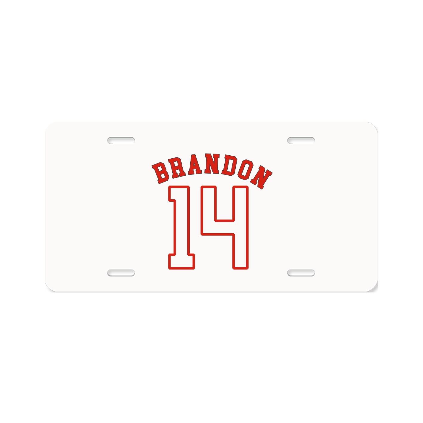License Plate — Shirsey Arch in Classic