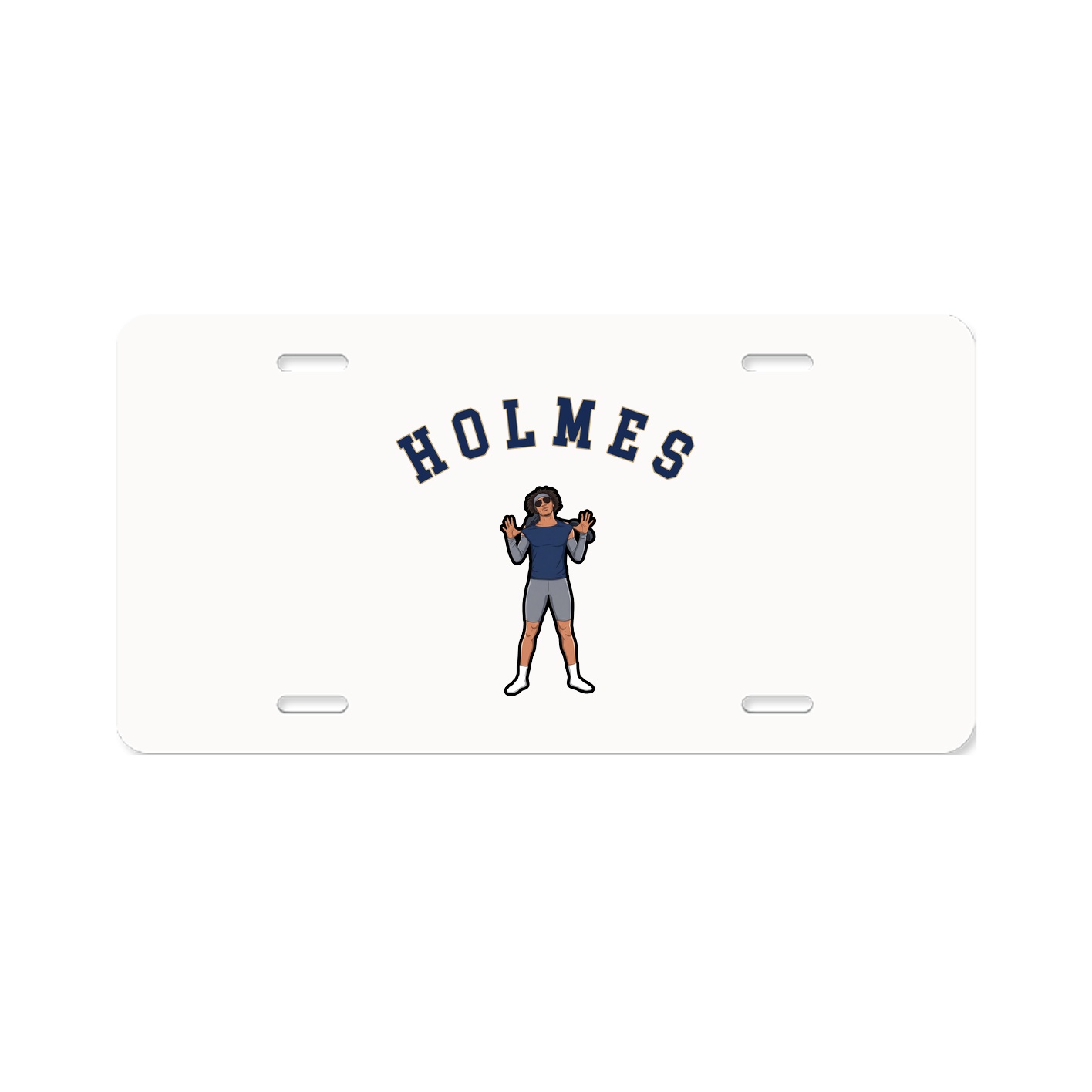 License Plate — Shirsey Arch in Classic