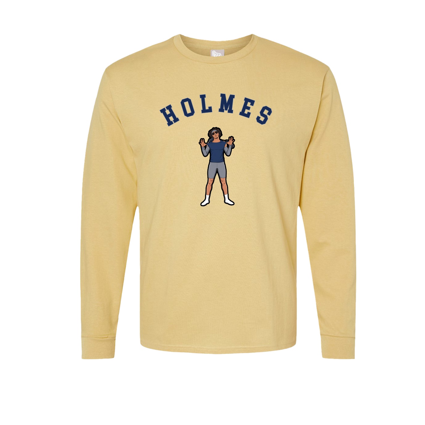 Long Sleeve Tee — Shirsey Arch in Vegas Gold