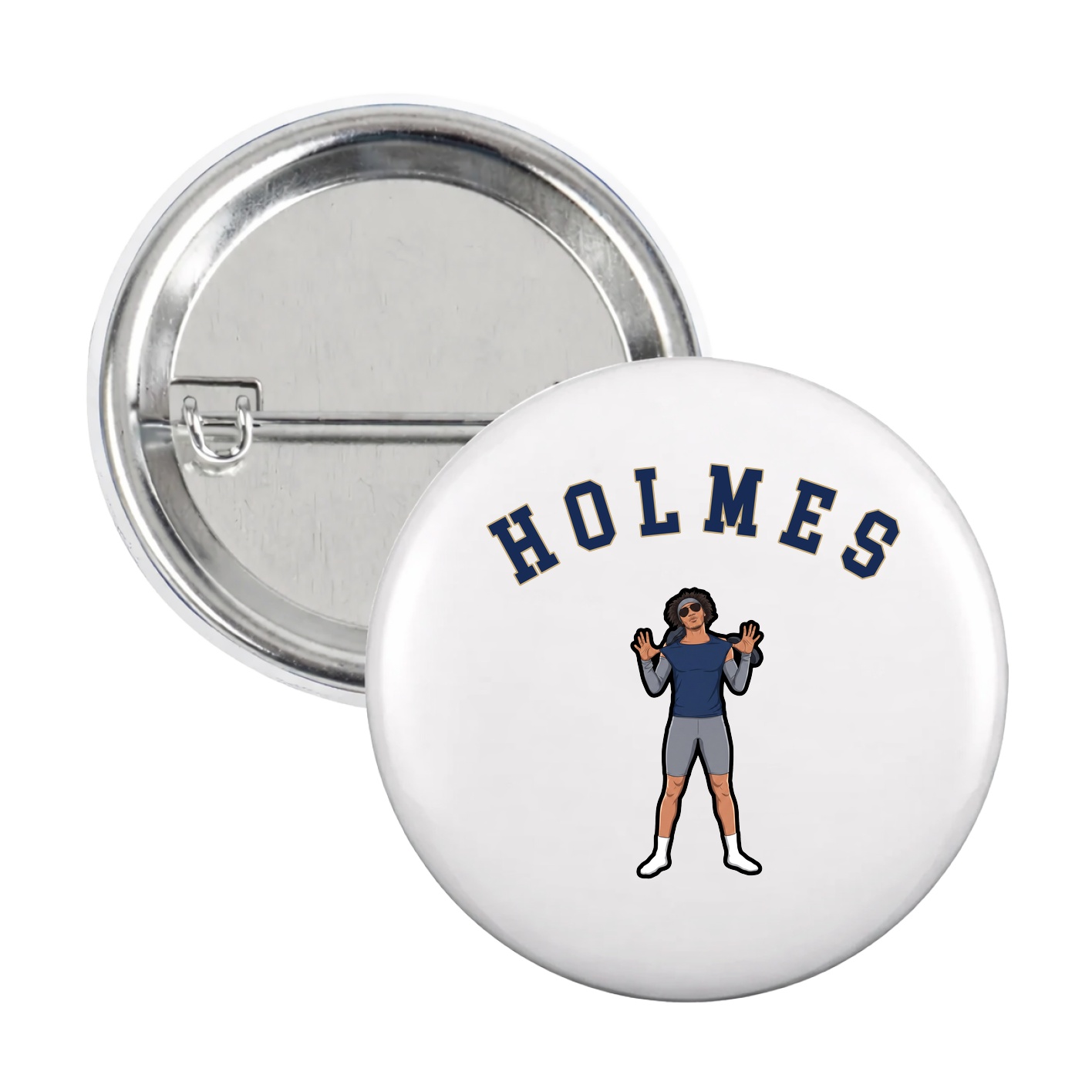 Game Day Button — Shirsey Arch in White