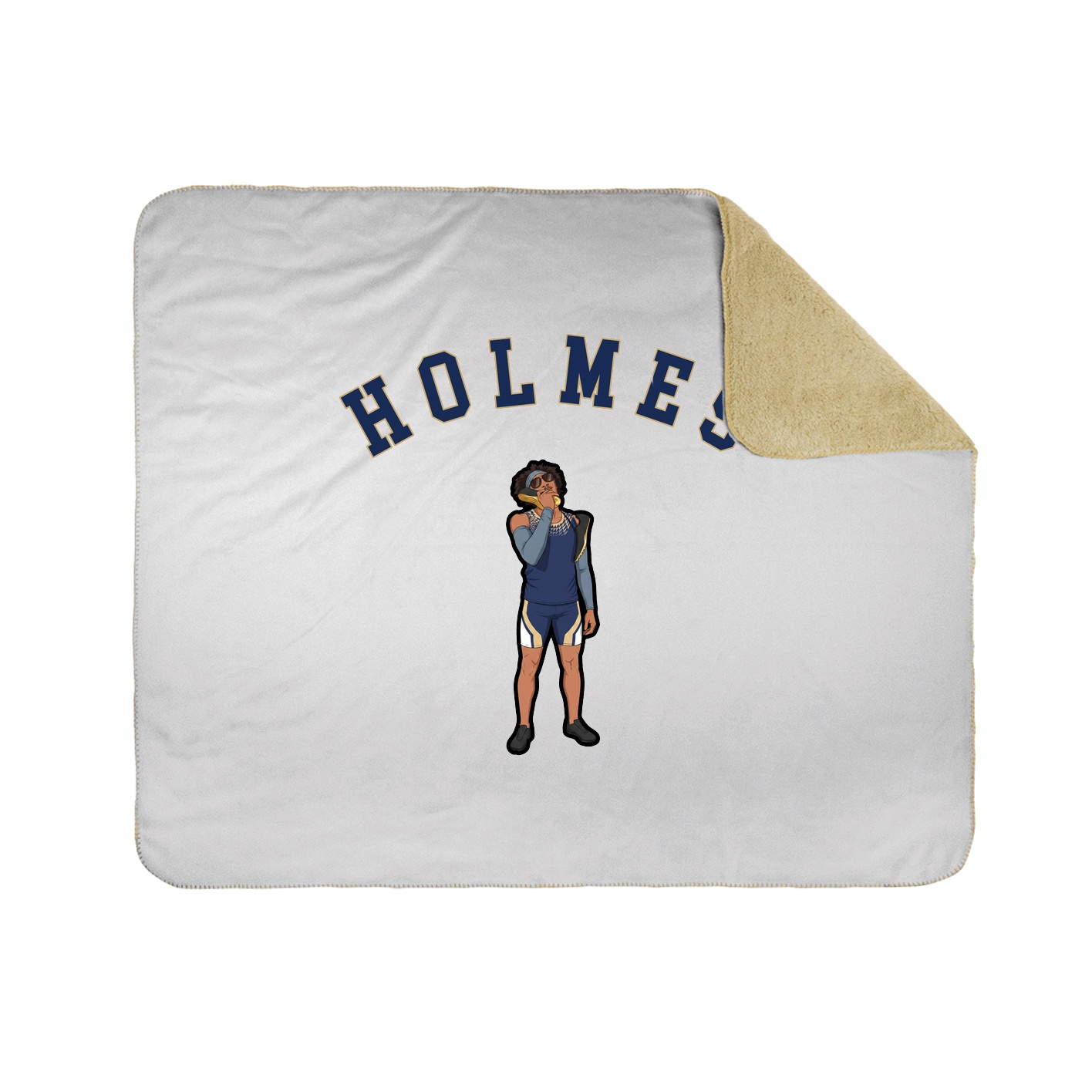 Throw Blanket — Shirsey Arch in White