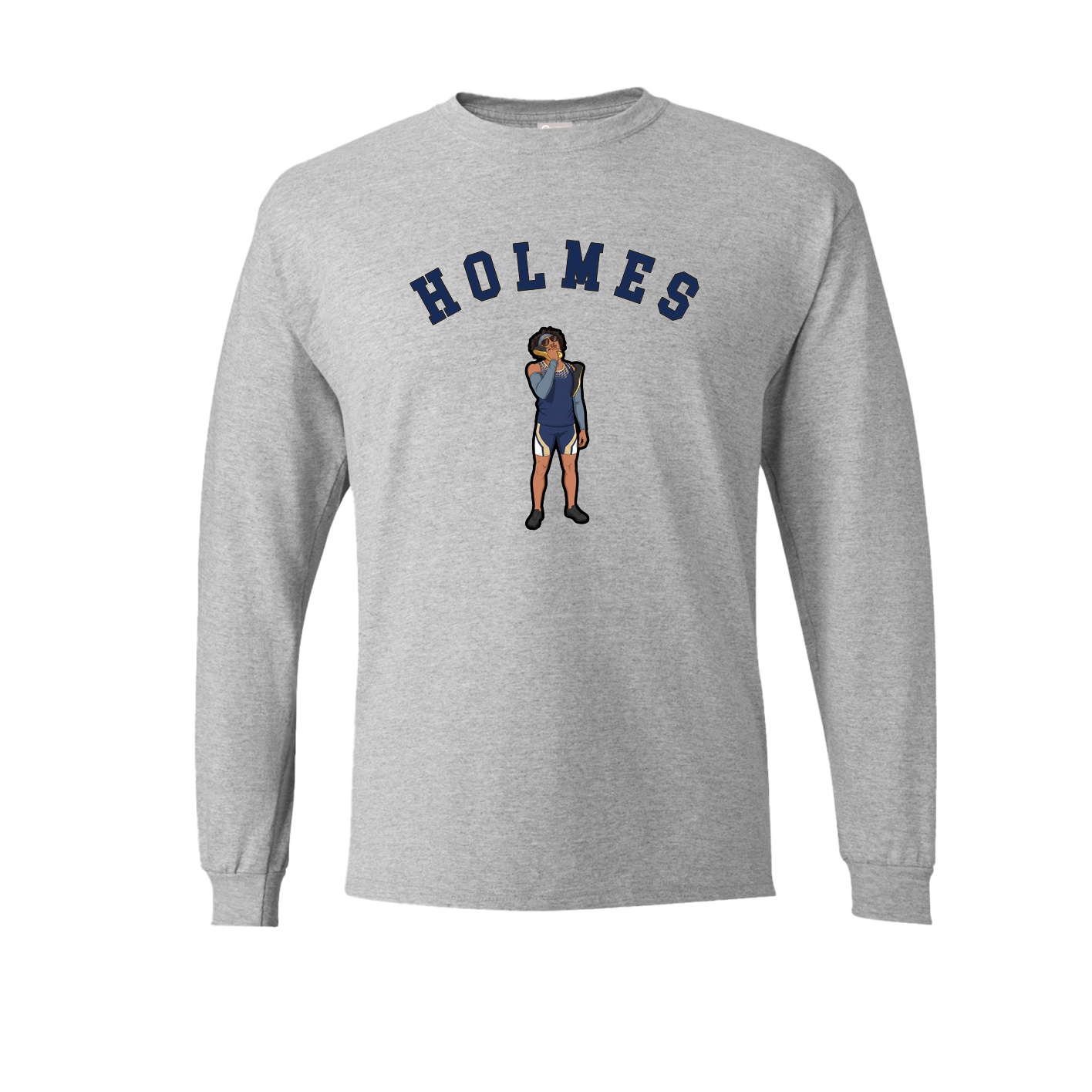 Long Sleeve Tee — Shirsey Arch in Grey