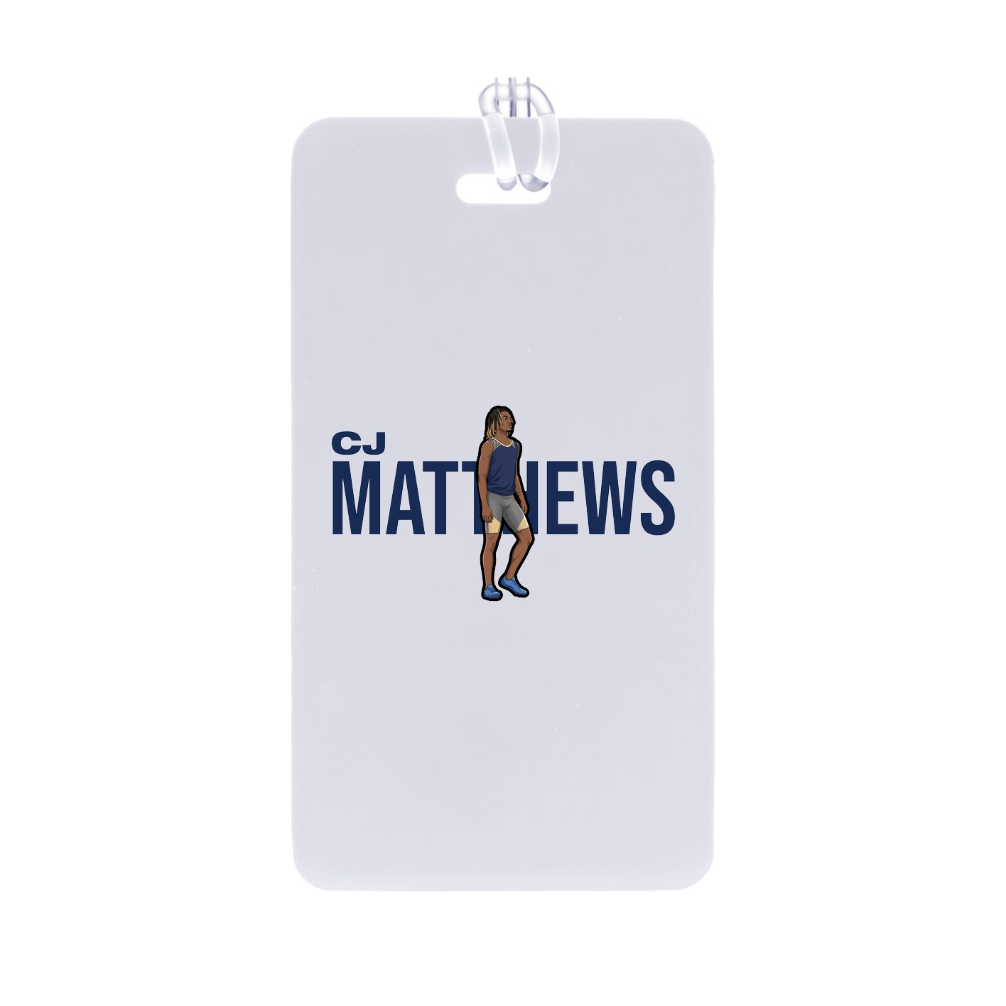 Bag Tag — Player Name in Classic