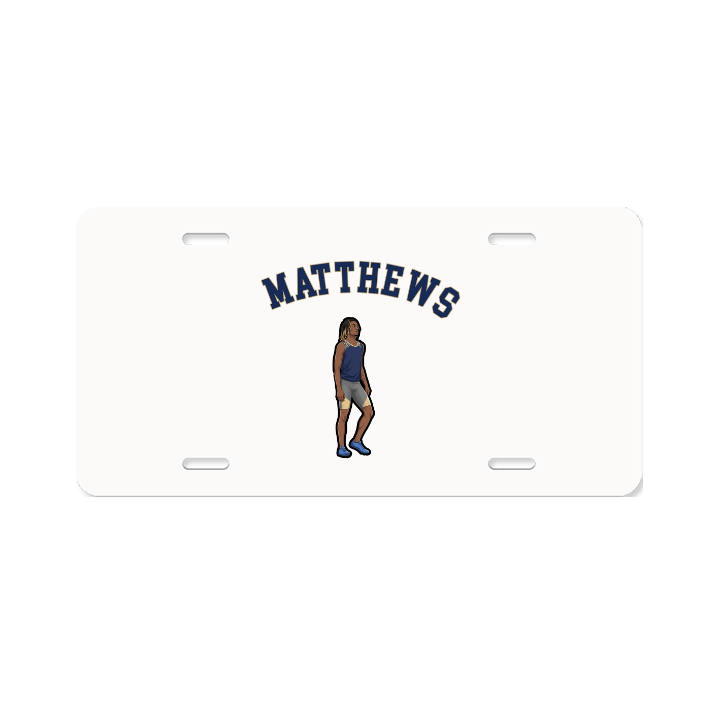 License Plate — Shirsey Arch in Classic