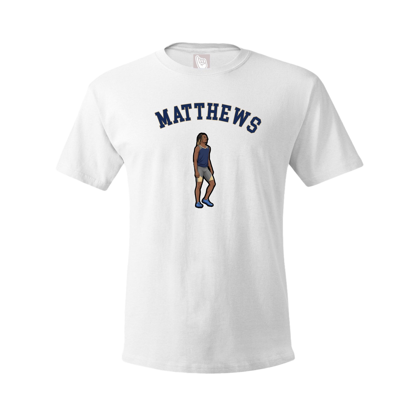 Youth Tee — Shirsey Arch in White