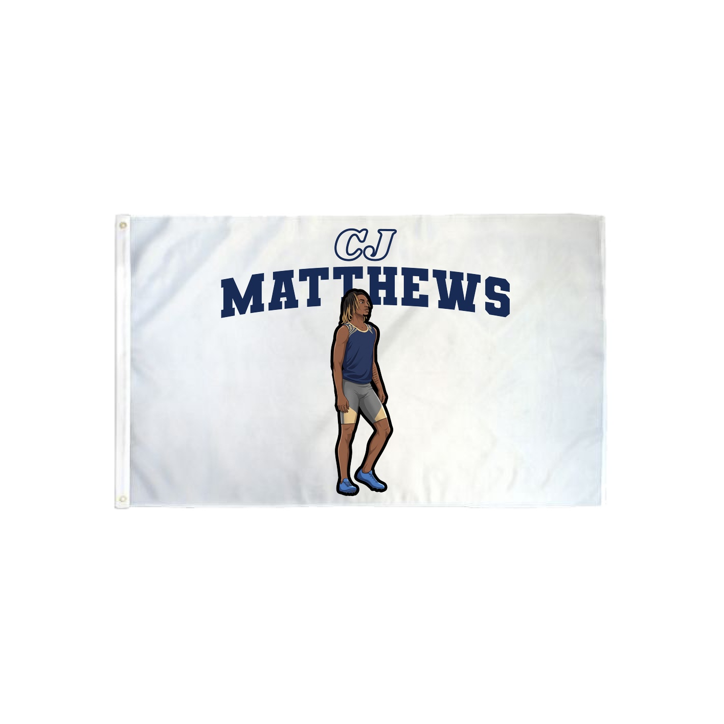 3x5 Flag — Name Arch in Classic