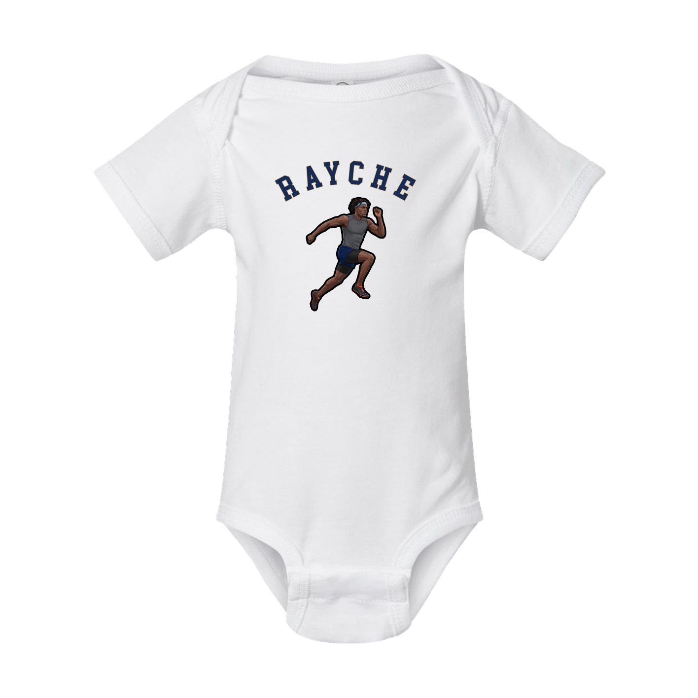 Baby Onesie — Shirsey Arch in White