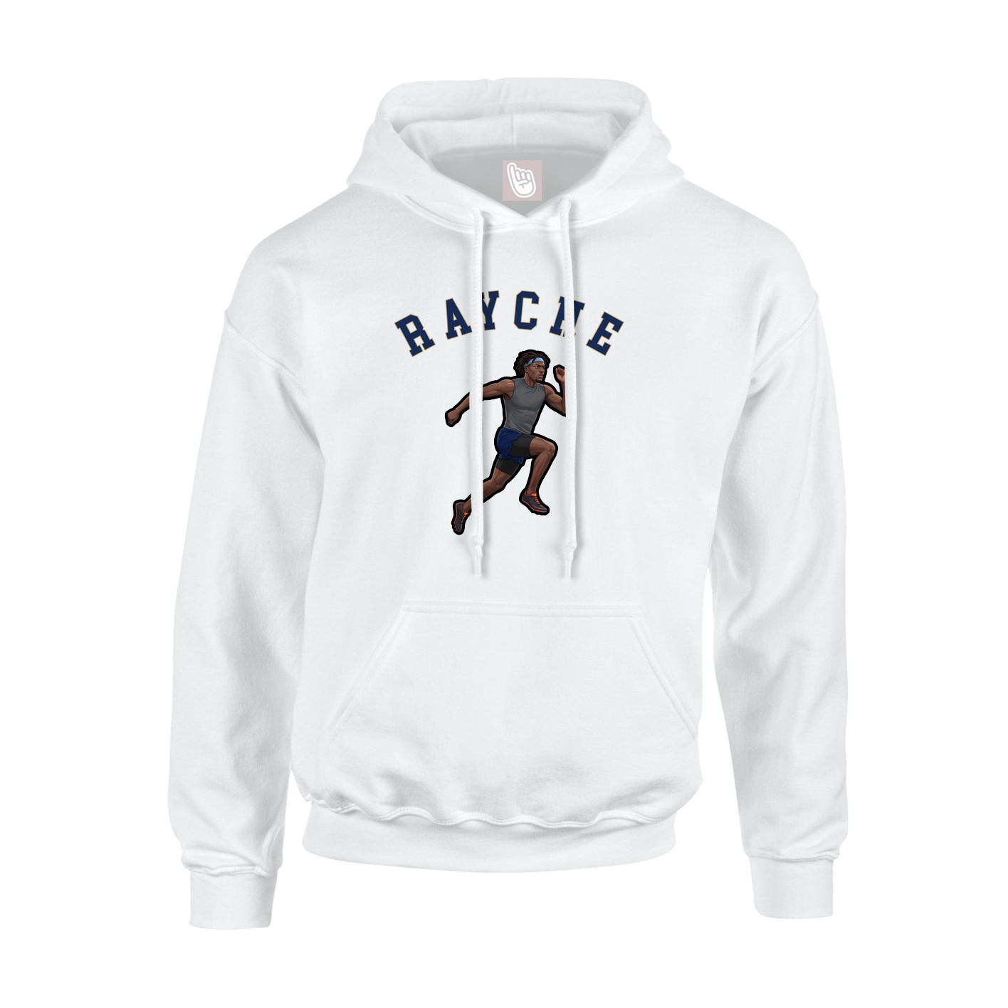 Hoodie — Shirsey Arch in White