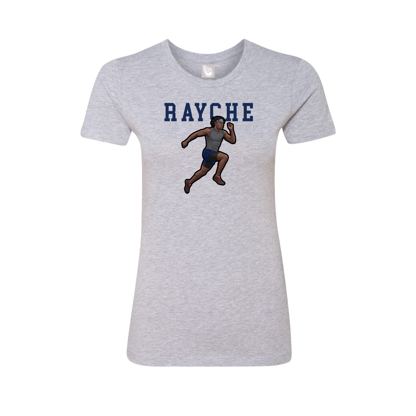 Fitted Women's Tee — Shirsey in Grey