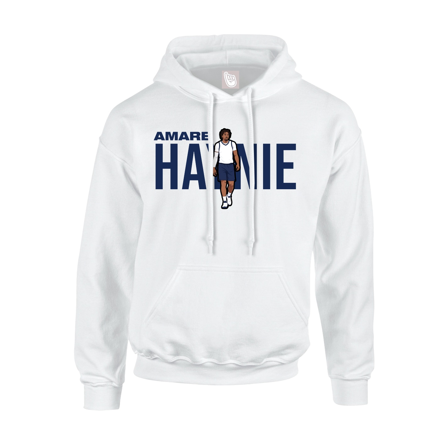 Youth Hoodie — Player Name in White