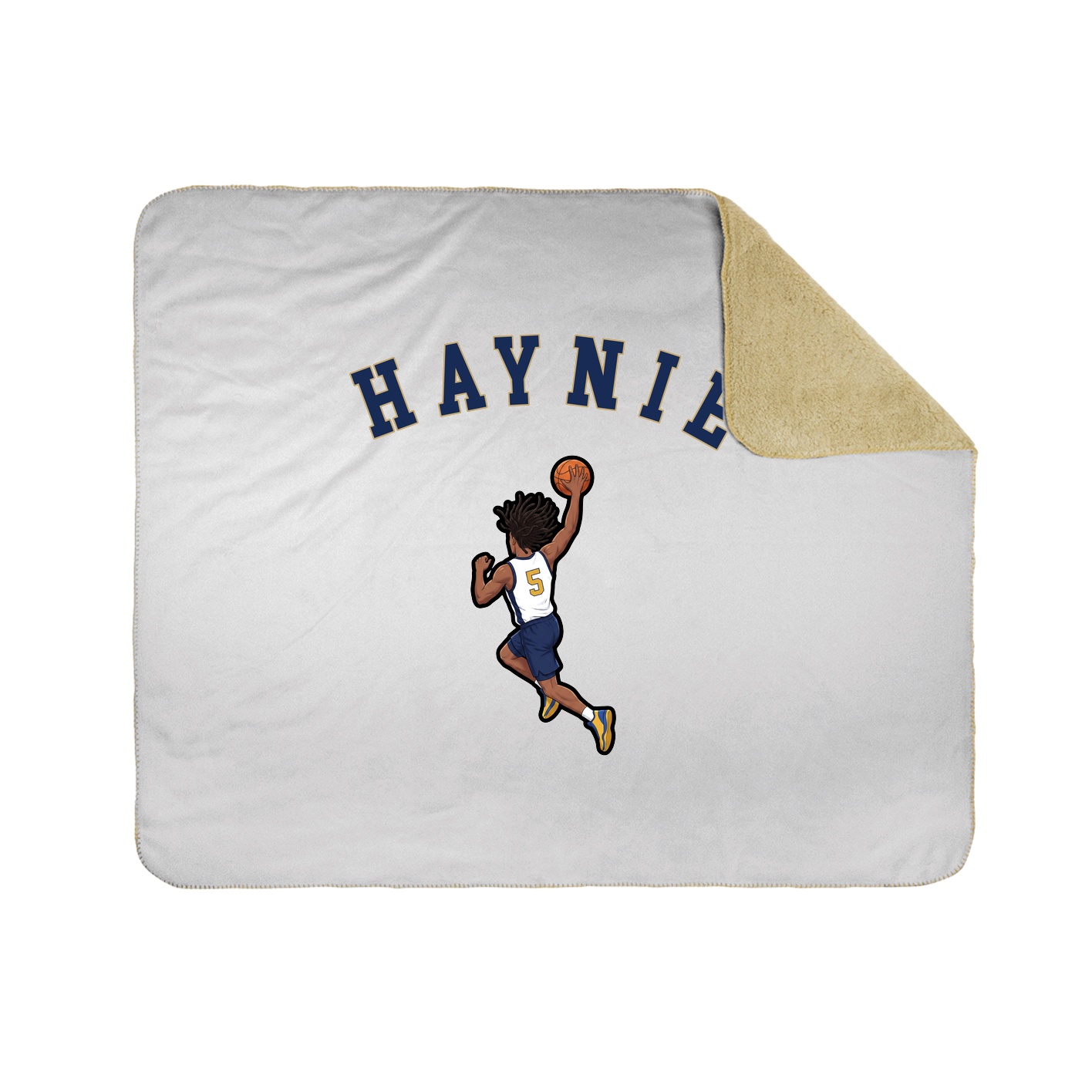 Throw Blanket — Shirsey Arch in White