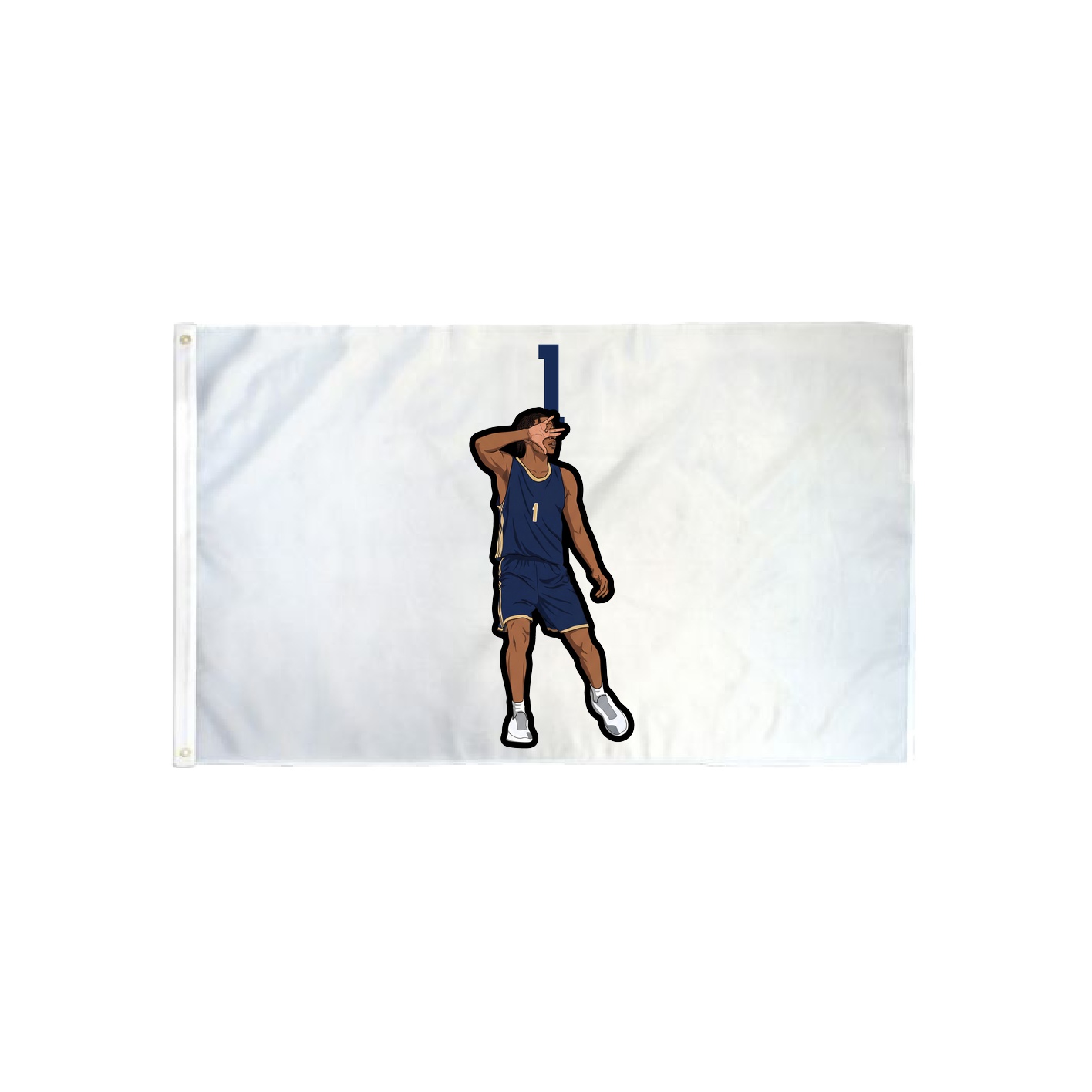 3x5 Flag — Number Top in Classic