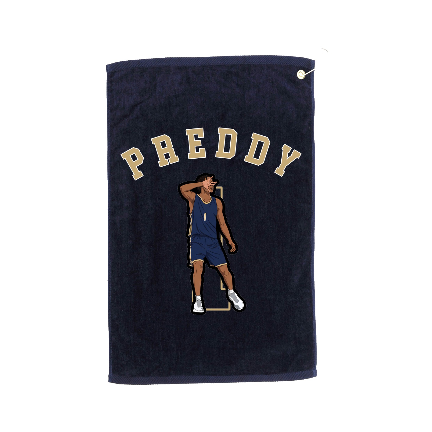Golf Towel — Shirsey Arch in Navy