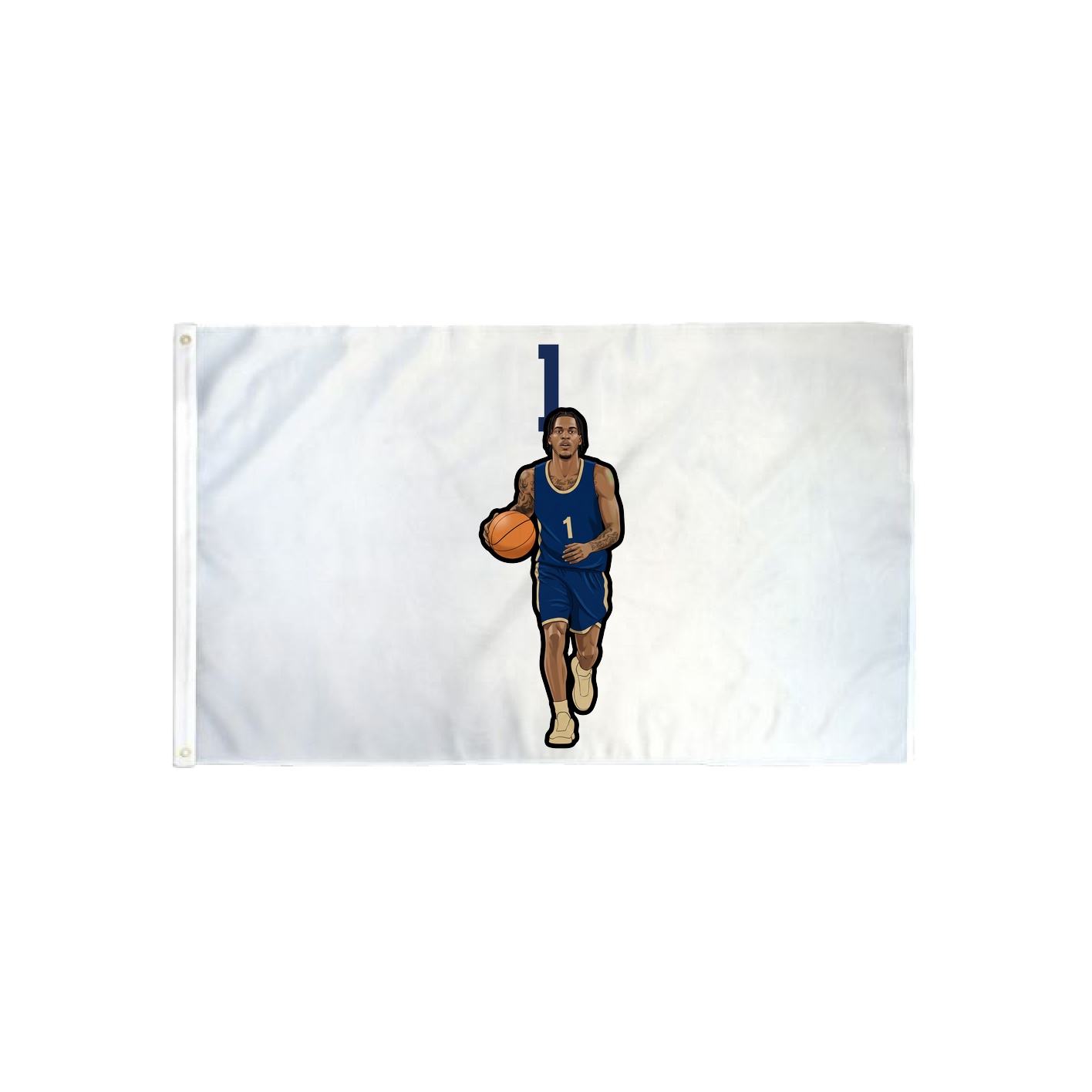 3x5 Flag — Number Top in Classic