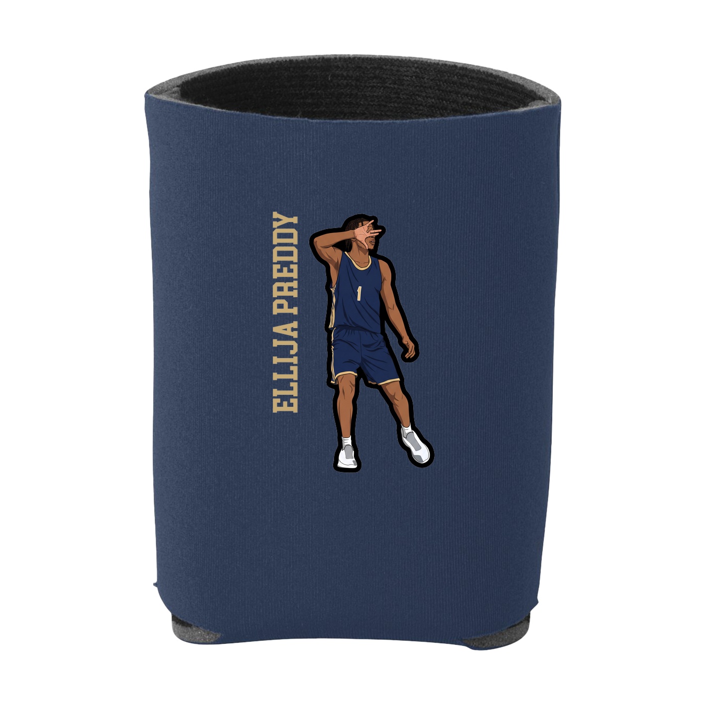 Can Holder — Name Vertical in Navy